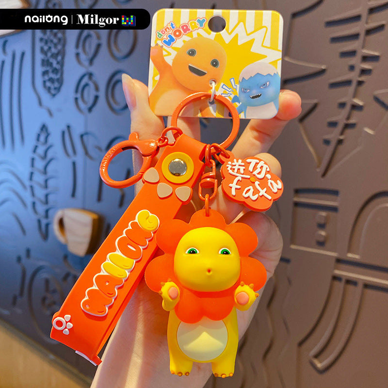 keychains flower nailong