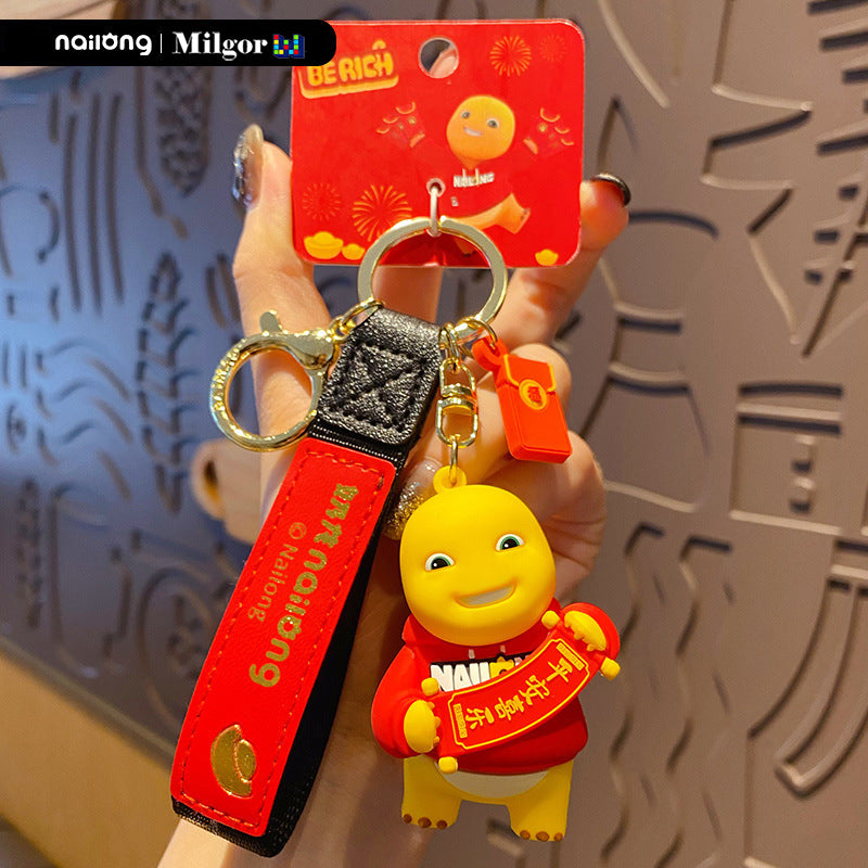 keychains peace nailong