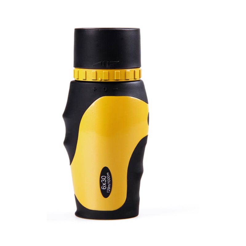 MILGOR Yellow MILGOR 6x30 Travel Monocular COMET-M05