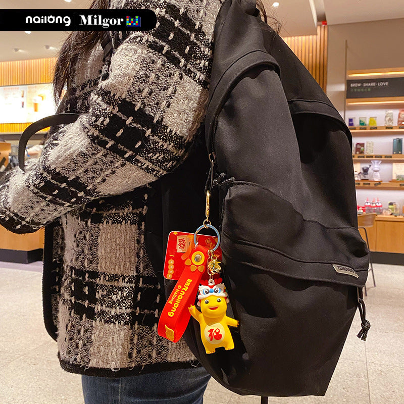 schoolbag keychains nailong