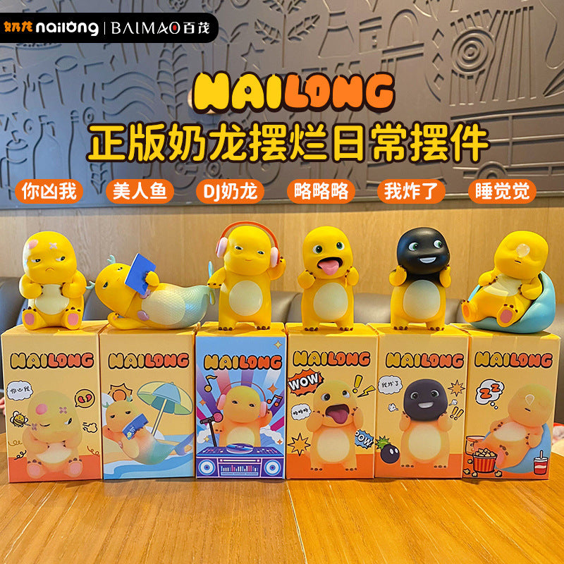 Nailong Tongue Out Toy Figures