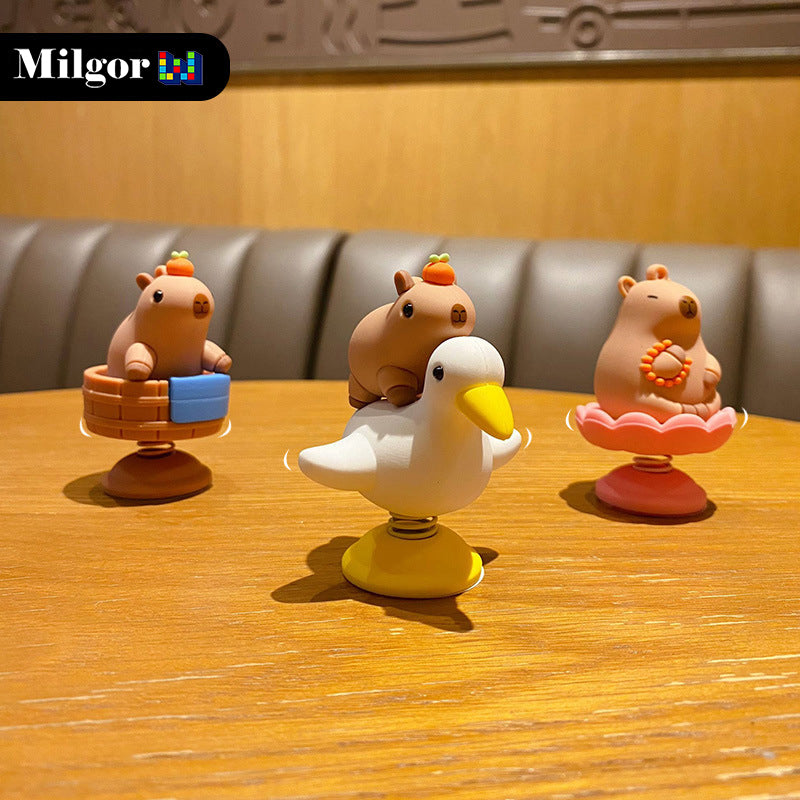 vehicle dashboard decoration capybara series